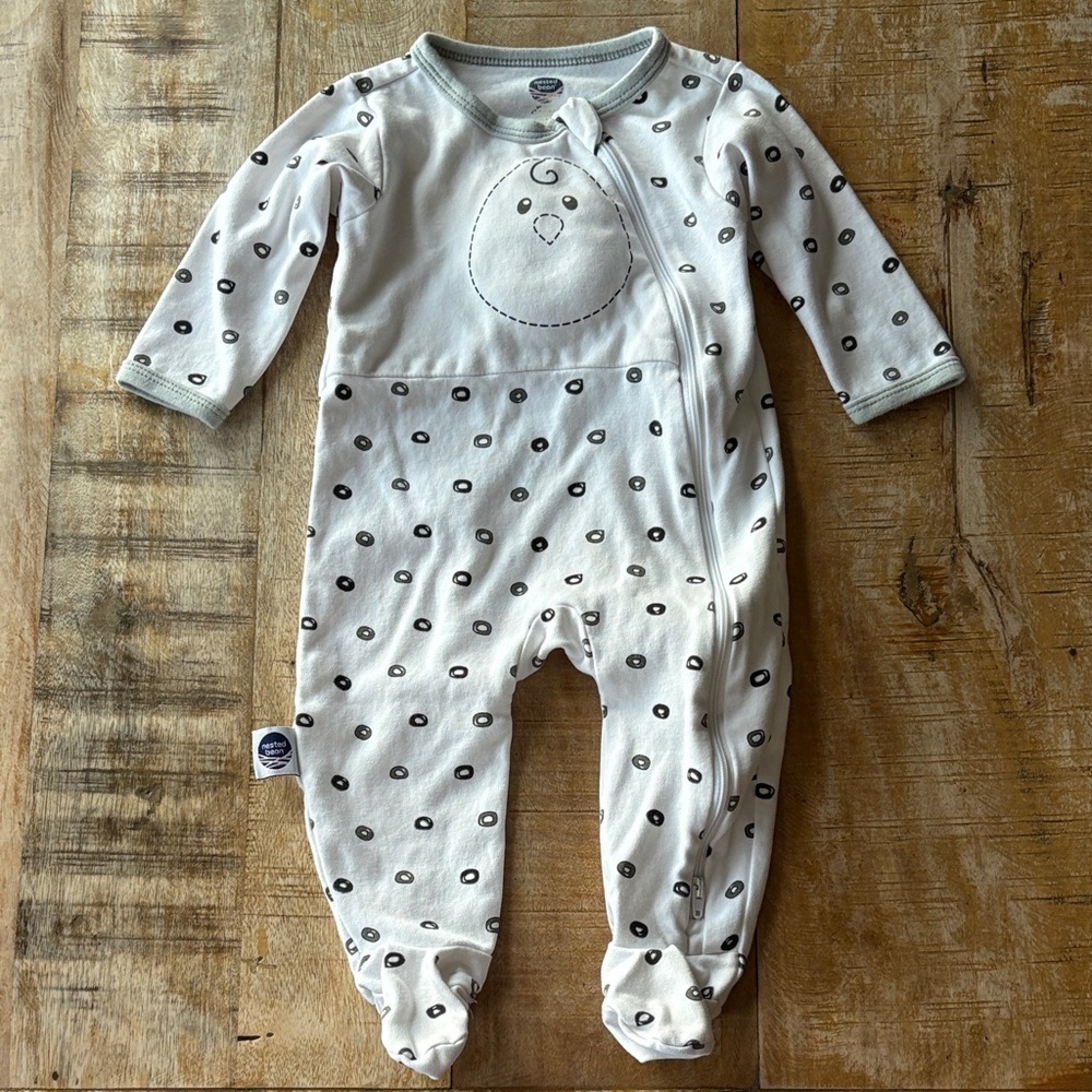 Nested Bean Zen Footie size M(6-9m)